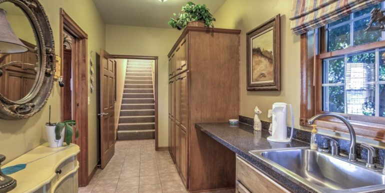 Pryor Real Estate Acreage for Sale | 1661 W 470 Road - 024_Laundry RoomStairway