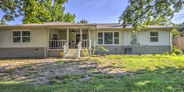 Patrick Henry Real Estate for Sale - 4178 E 45th St Tulsa - 028_Back of Home