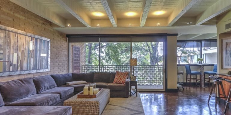 Tulsa Condos for Sale | 611 W 15th Street #C6 | Unique Properties | 005_Living Room