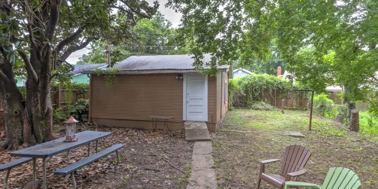 Owen Park Real Estate for Sale | 508 N Quanah Ave Tulsa | Unique Properties | 026_GarageBack Yard