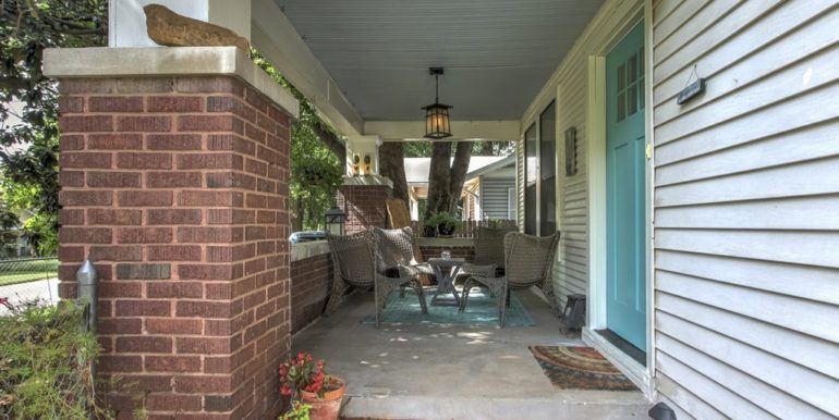 Owen Park Real Estate For Sale | 1703 W Mathew Brady Street Tulsa | Unique Properties | 004_Front Porch