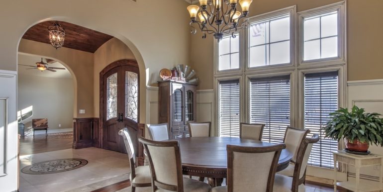 Broken Arrow Luxury Real Estate for Sale | 28865 E 25th Pl S | Unique Properties | 007_Dining Room